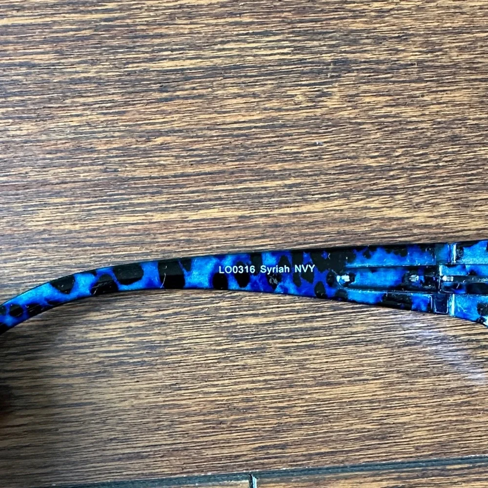 👓👓Foster Grant Vibrant Blue Tortoiseshell Patterned Reader Glasses👓👓